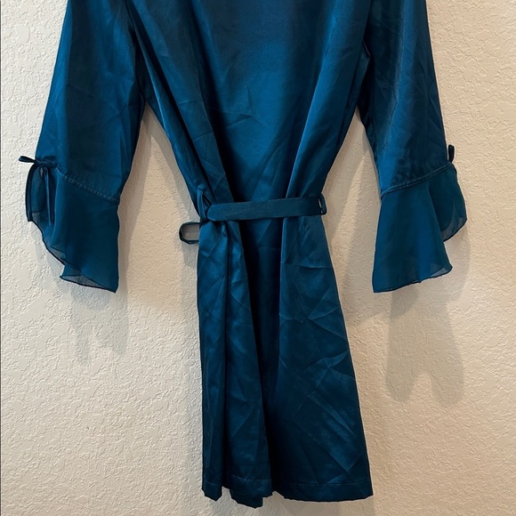 Secret Treasures Teal Women's Robe - Picture 7 of 8